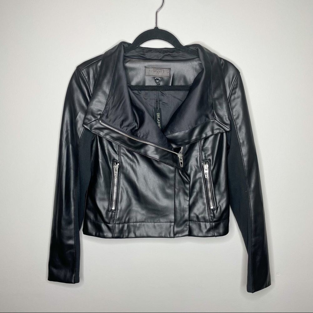NWT BLANKNYC Faux Leather Moto Jacket